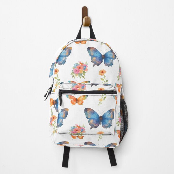 Item preview, Butterfly and flower seamless pattern designed and sold by Jayjaynaenae.