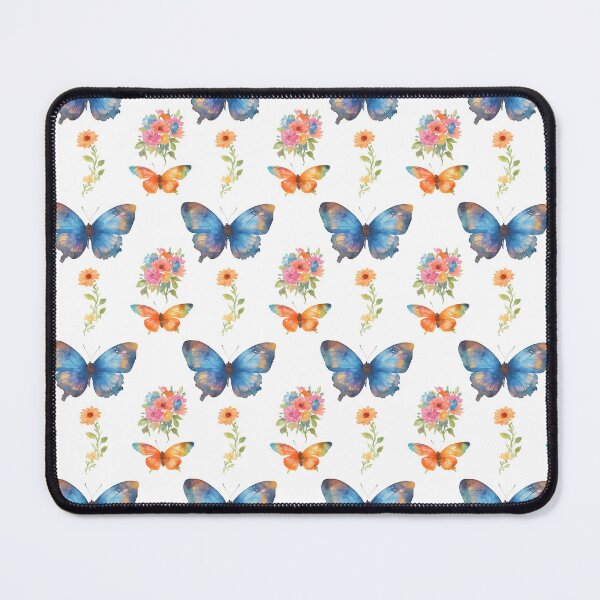 Item preview, Butterfly and flower seamless pattern designed and sold by Jayjaynaenae.