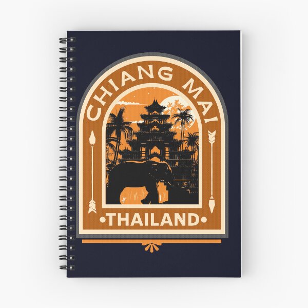 Artikelvorschau, Chiang Mai – Thailand, Tempel und Elefanten mit dem Rucksack entworfen und verkauft von madtoyman.
