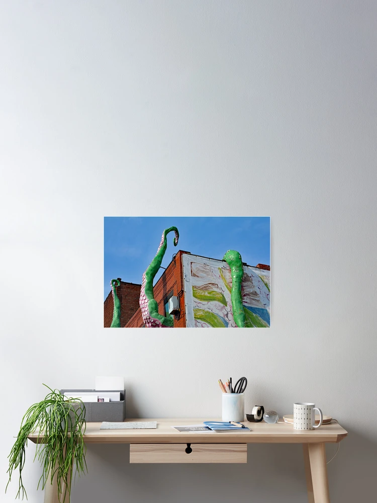 Thumbnail 2 of 3, Poster, Building Art designed and sold by RabbitHole13.