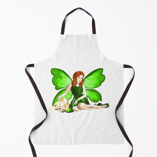 Item preview, Fairy with dog - design designed and sold by DinaraandCleo.