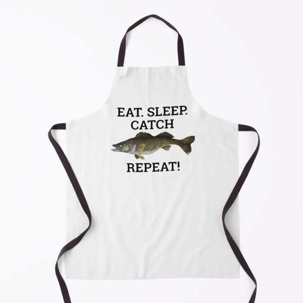 Item preview, Walleye Fishing Funny Quote Eat Sleep Catch Repeat designed and sold by customgifts.