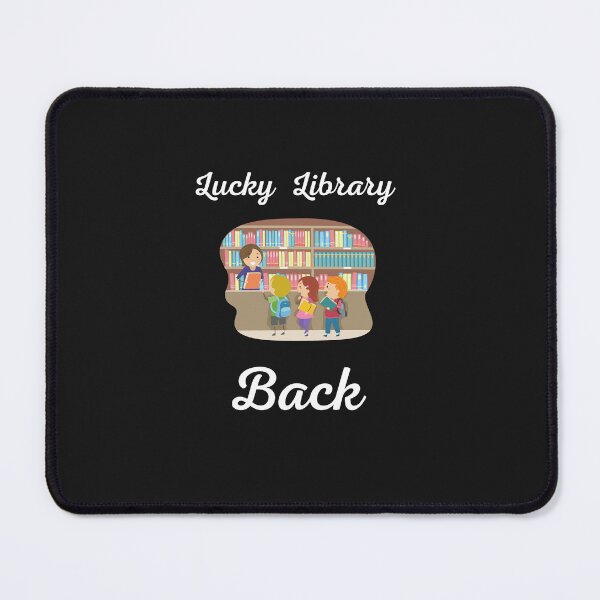 Item preview, Lucky Library Back Lucky Library Services Literary Discussions Bookish Oasis Back to Literary Imagination Lucky Library Adventures T-Shirt designed and sold by Customize Shirts.