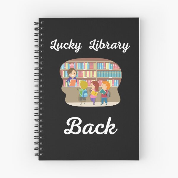 Item preview, Lucky Library Back Lucky Library Services Literary Discussions Bookish Oasis Back to Literary Imagination Lucky Library Adventures T-Shirt designed and sold by Customize Shirts.