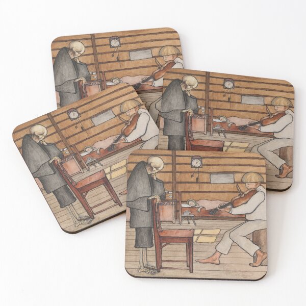Item preview, Hugo Simberg: Death Listens designed and sold by Vintage Wall Art.