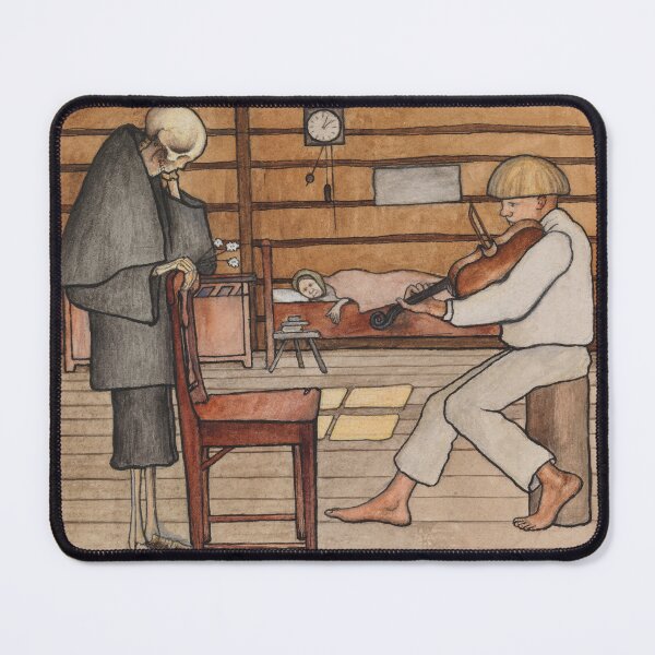 Item preview, Hugo Simberg: Death Listens designed and sold by Vintage Wall Art.
