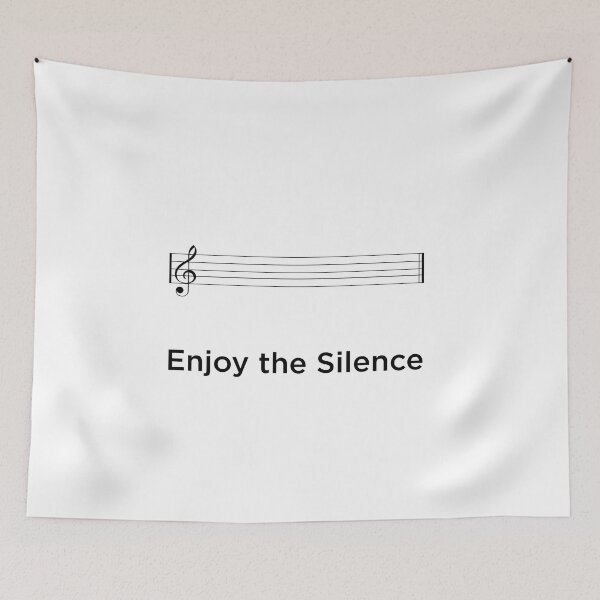 Item preview, Enjoy the silence designed and sold by contegaga.