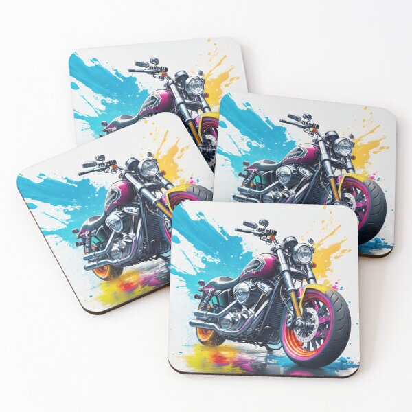 Aperçu de l'œuvre Harley Davidson (Splash Collection) créée et vendue par Vialuga.