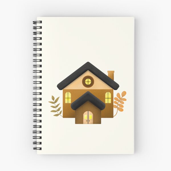 Item preview, Cute Modern Cottage House cottagecore and hygge sticker by DozyJov designed and sold by DozyJov.