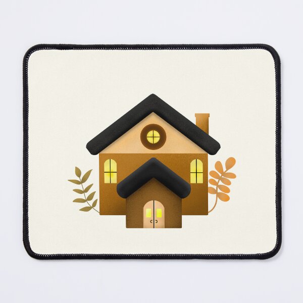 Item preview, Cute Modern Cottage House cottagecore and hygge sticker by DozyJov designed and sold by DozyJov.