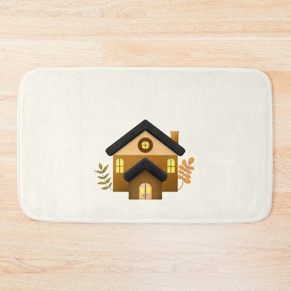 Item preview, Cute Modern Cottage House cottagecore and hygge sticker by DozyJov designed and sold by DozyJov.