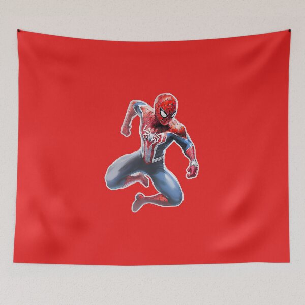 Item preview, Spidey Jump Red Background designed and sold by Crazy4Graphics.