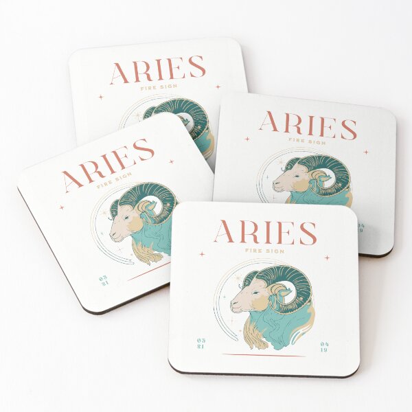 Item preview, Aries Zodiac Fire Sign Astrology Aesthetic Horoscope Art - Zodiac Sign designed and sold by CookieBoogie-RB.