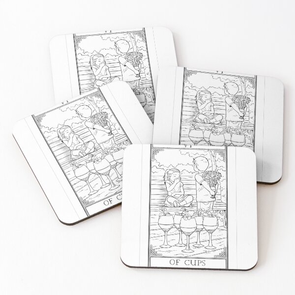 Item preview, Tarot de Carrow - Seis de Copas designed and sold by CarrowBrown.