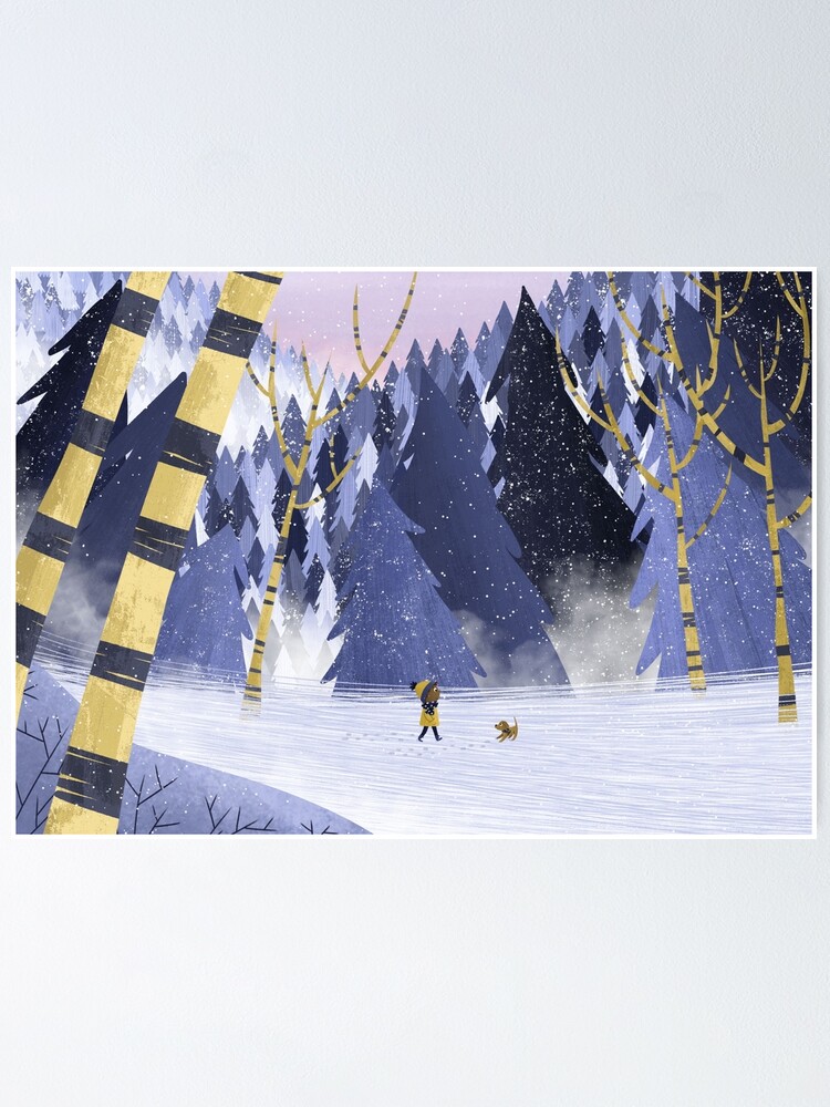 Alternate view of Forest Walk Poster