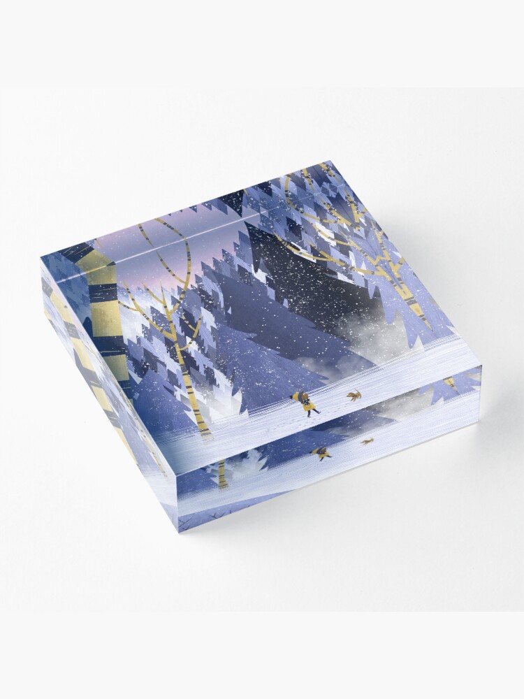 Alternate view of Forest Walk Acrylic Block