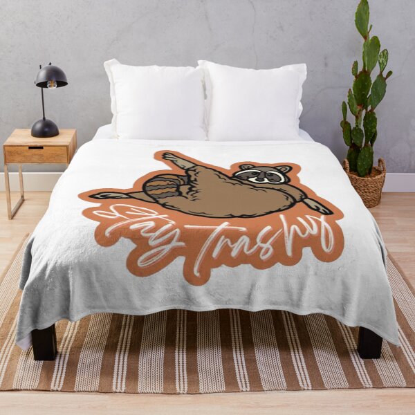Item preview, STAY TRASHY RACCOON FUNNY designed and sold by jasmineopsi.