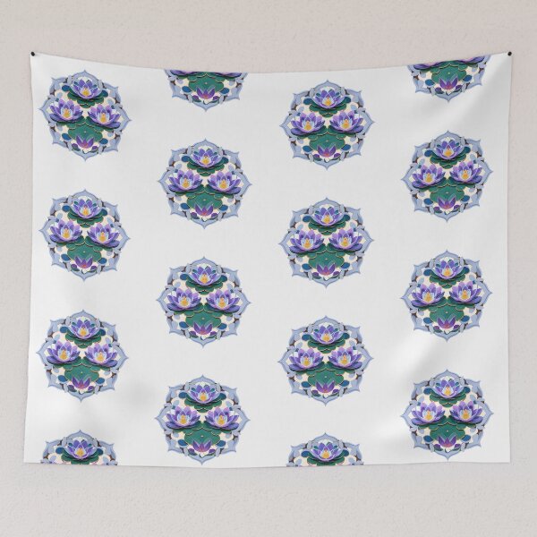 Item preview, Nenúfares floreciendo designed and sold by hyggefolkart.