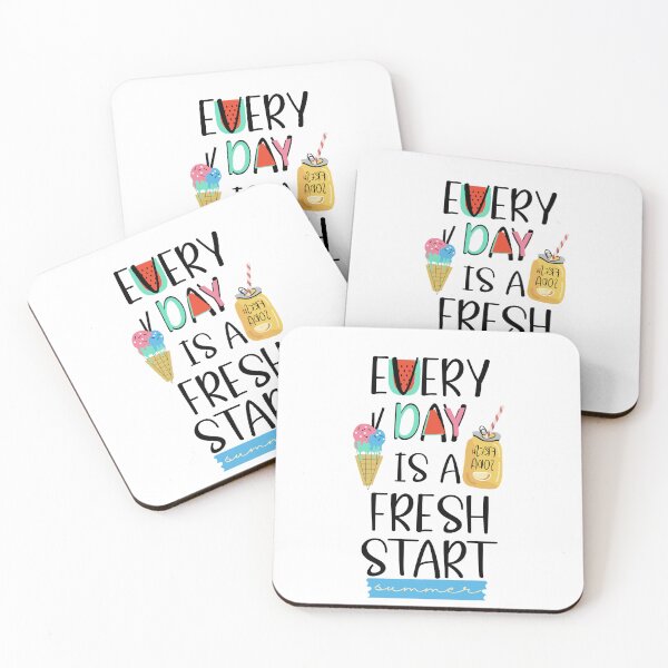 Item preview, EVERY DAY IS A FRESH START, CUT SUMMER JUICE designed and sold by Ndli.