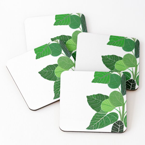 Item preview, The Evergreen Magic of a Rubber Plant designed and sold by LuminolDesigns.