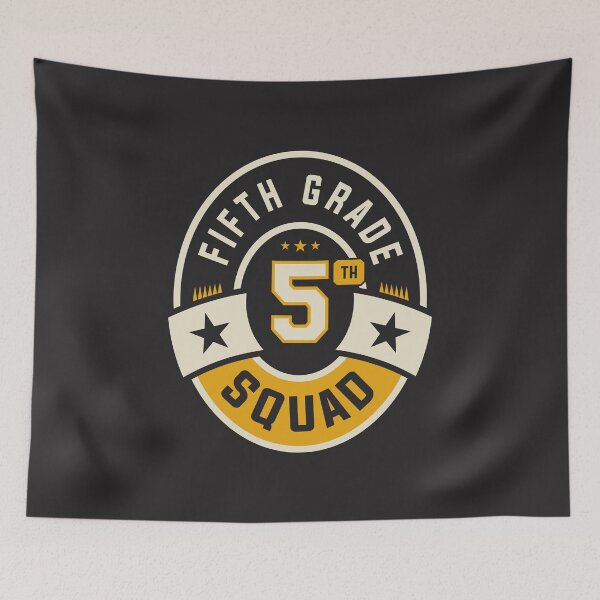 Item preview, Fifth 5th Grade Squad Team Back To School designed and sold by cidolopez.