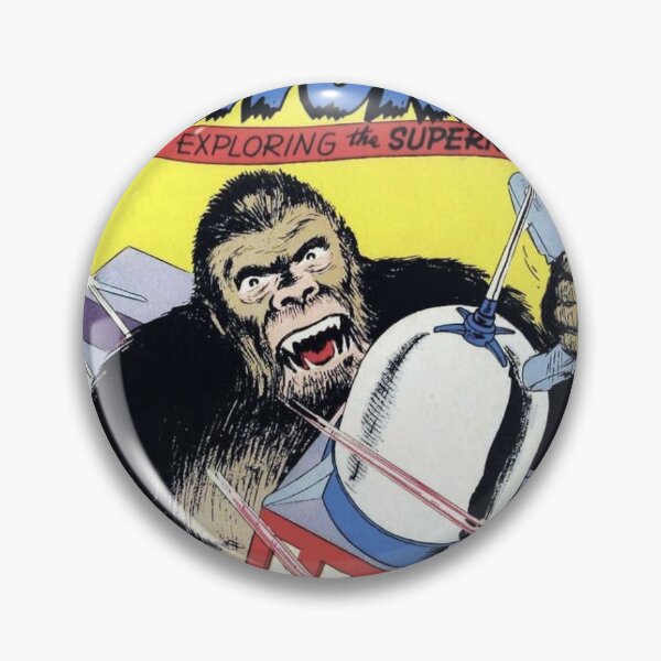 Item preview, Giant Ape Attack Vintage Comic Art designed and sold by IceCreamKisses.