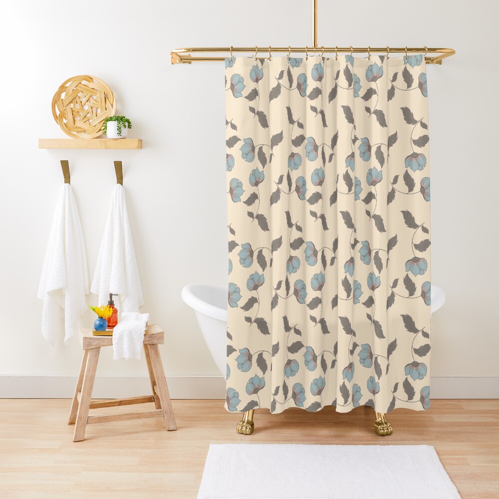 Item preview, Shower Curtain designed and sold by raumundinhalt.