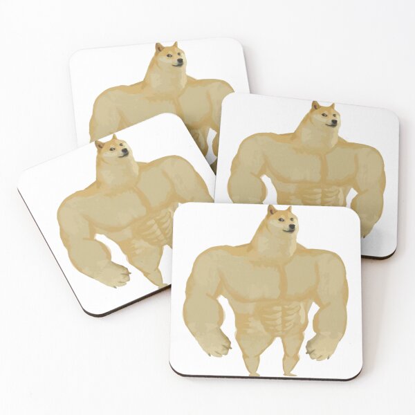 Item preview, Swole Doge Meme Funny designed and sold by jasmineopsi.