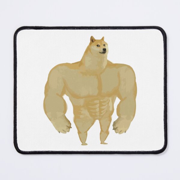 Item preview, Swole Doge Meme Funny designed and sold by jasmineopsi.