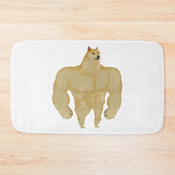 Item preview, Swole Doge Meme Funny designed and sold by jasmineopsi.