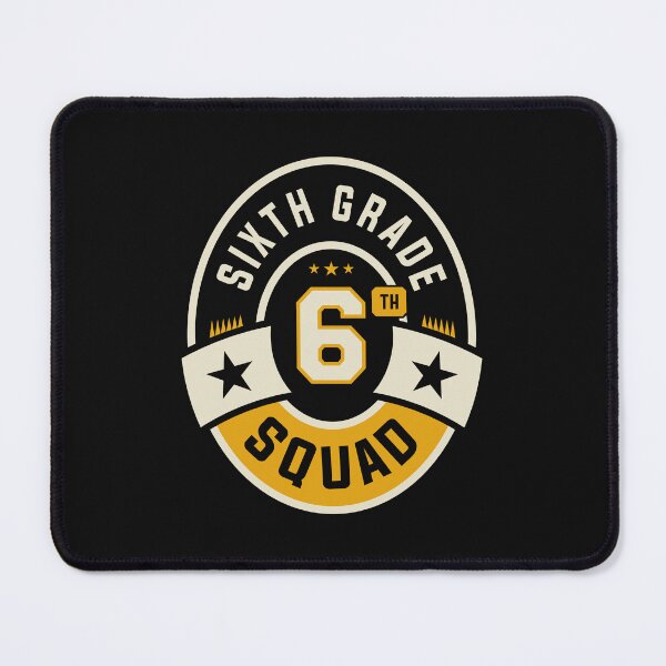 Item preview, Sixth 6th Grade Squad Team Back To School designed and sold by cidolopez.
