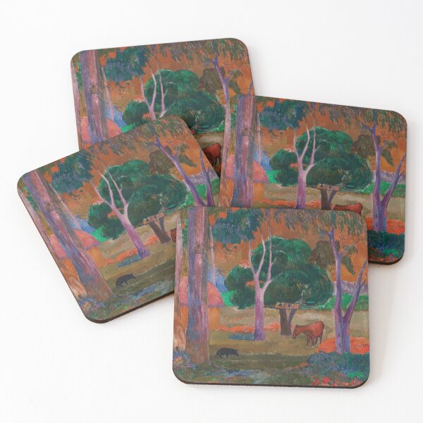 Item preview, Paul Gauguin: Landscape with a Pig and a Horse Hiva Oa Island designed and sold by Vintage Wall Art.