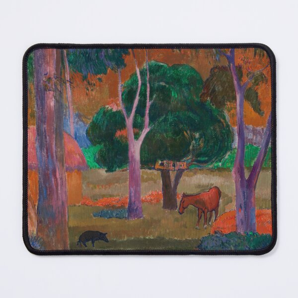 Item preview, Paul Gauguin: Landscape with a Pig and a Horse Hiva Oa Island designed and sold by Vintage Wall Art.
