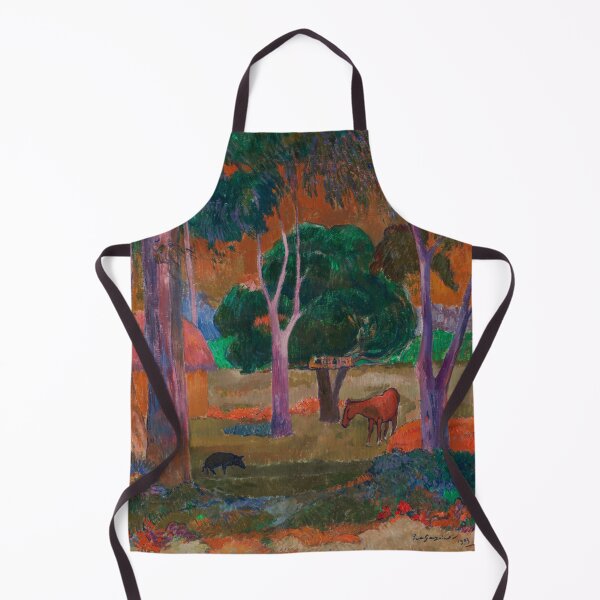 Item preview, Paul Gauguin: Landscape with a Pig and a Horse Hiva Oa Island designed and sold by Vintage Wall Art.