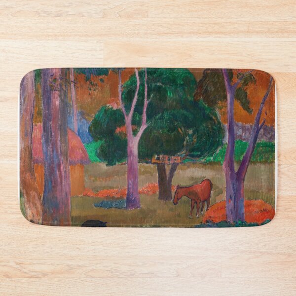 Item preview, Paul Gauguin: Landscape with a Pig and a Horse Hiva Oa Island designed and sold by Vintage Wall Art.