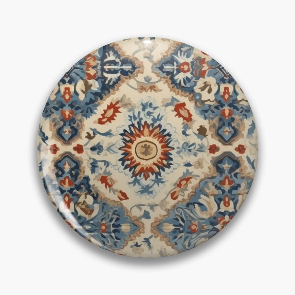 Aperçu de l'œuvre Motif de tapis persan traditionnel #2 créée et vendue par BrushstrokesA.