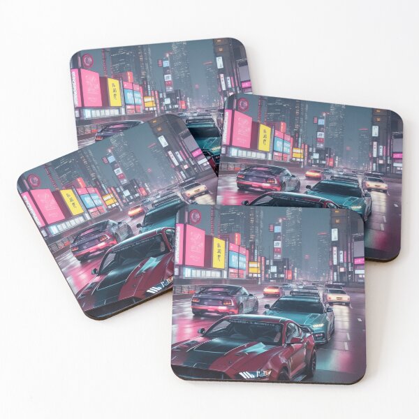 Item preview, Sport Cards Driving Fast in Tokyo designed and sold by ArtMadeCool.
