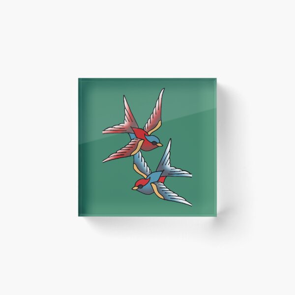 Item preview, Lark and Sparrow tattoo 	 	 	 designed and sold by xkaexdmdehm7.