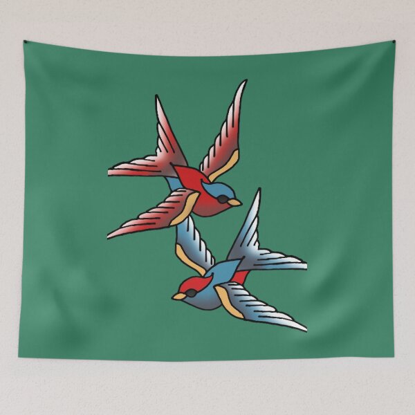 Item preview, Lark and Sparrow tattoo 	 	 	 designed and sold by xkaexdmdehm7.