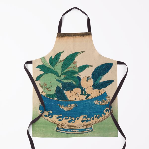 Item preview, Peaches and Loquat Fruit Vintage Japanese Woodblock Print designed and sold by Vintage Wall Art.
