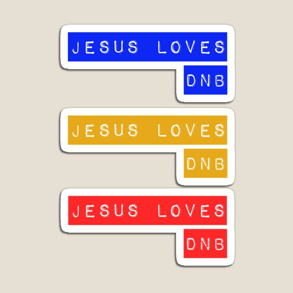 Item preview,  Jesus Loves Drum N Bass Barcode labels Pack designed and sold by Marvelpic.