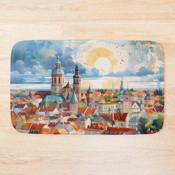Item preview, Vilnius Lithuania City Landscape designed and sold by DaliusD.