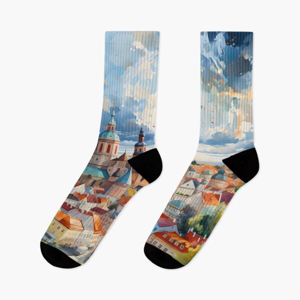 Item preview, Vilnius Lithuania City Landscape designed and sold by DaliusD.