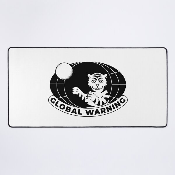 Item preview, Global warning tiger designed and sold by Zsofia Arany.