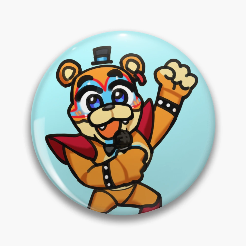 Glamrock Freddy fnaf Sb rugby - Glamrock - Pin