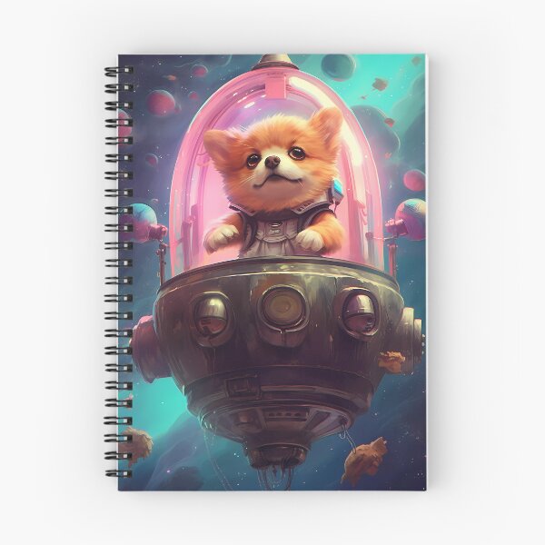 Item preview, Adorable Little Puppy Corbi's Extraterrestrial Adventure: Exploring Earth in a Spaceship designed and sold by SingularityGeek.