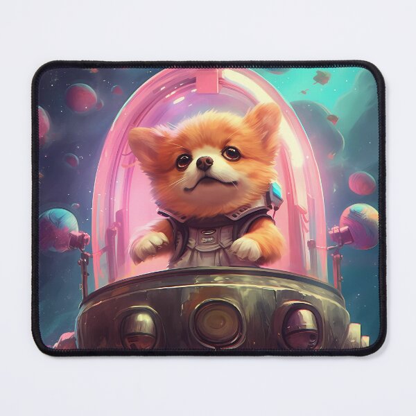 Item preview, Adorable Little Puppy Corbi's Extraterrestrial Adventure: Exploring Earth in a Spaceship designed and sold by SingularityGeek.