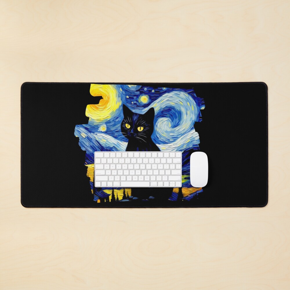 Aperçu de l'œuvre Tapis de souris XXL créée et vendue par Vangoholic.