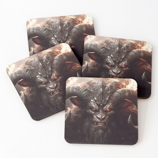 Item preview, Anthropomorphic Immortal Ram: Unleashing the Power of the Infernal Depths designed and sold by SingularityGeek.