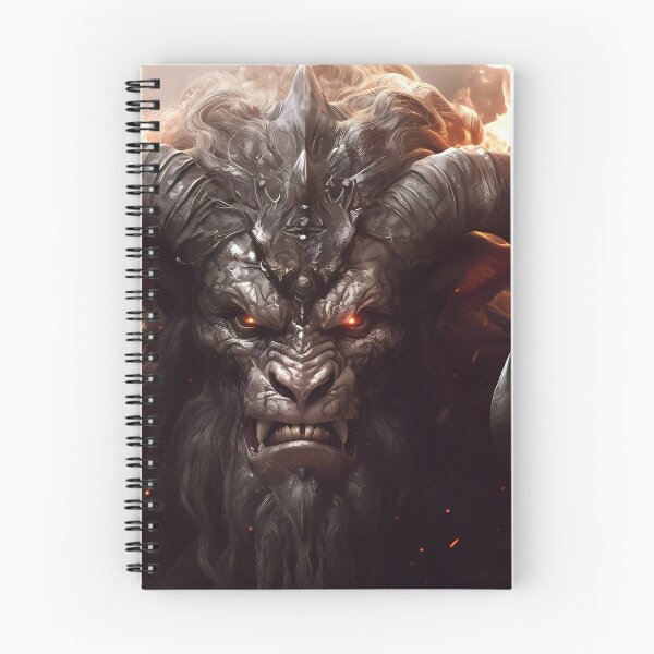 Item preview, Anthropomorphic Immortal Ram: Unleashing the Power of the Infernal Depths designed and sold by SingularityGeek.